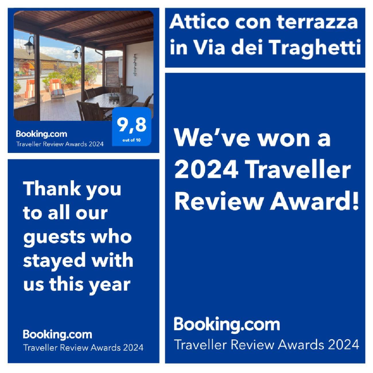 Attico Con Terrazza In Via Dei Traghetti Lägenhet Lido di Ostia Exteriör bild